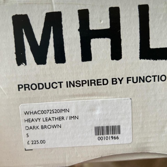 MHL Margaret Howell Leather Sandals size 38 UK5 - Picture 4 of 4